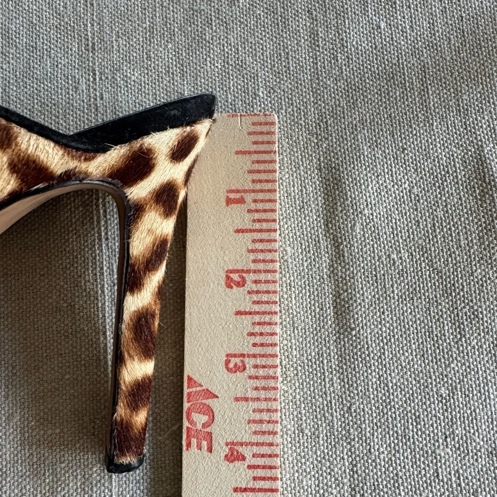 Jessica Simpson Leopard Print Heels - Picture 7 of 8